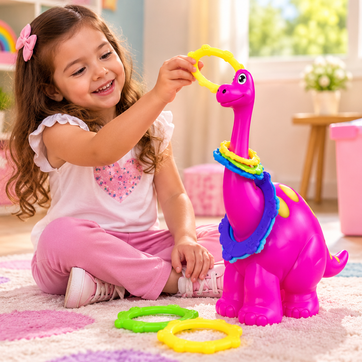 Imagen del producto DINOSAURIO AROS NIÑA-BTOY
