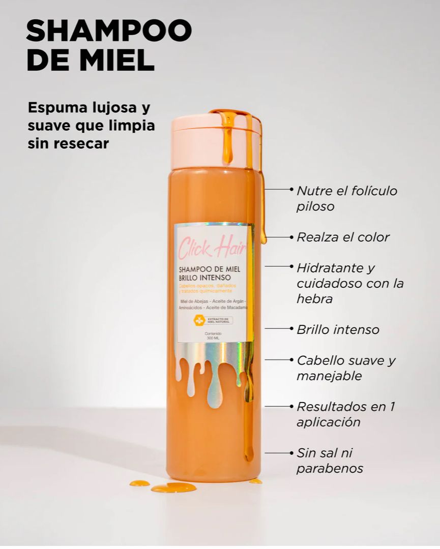 SHAMPOO DE MIEL