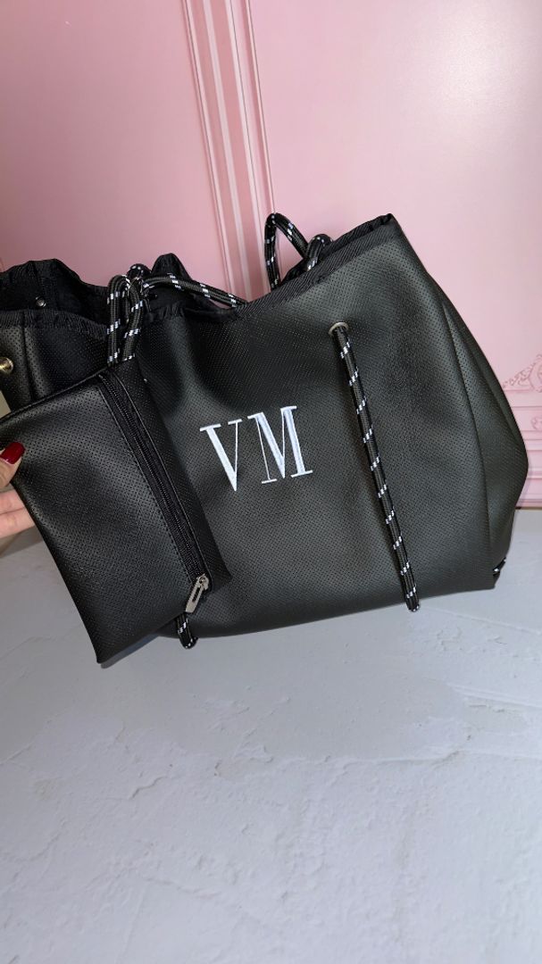 Totte Bag bordado con iniciales 