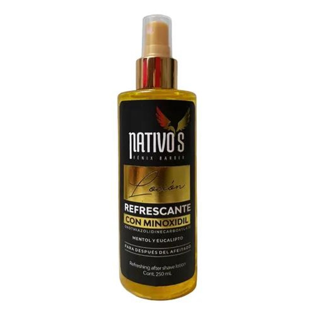LOCION REFRESCANTE CON MINOXIDIL X 250 ML