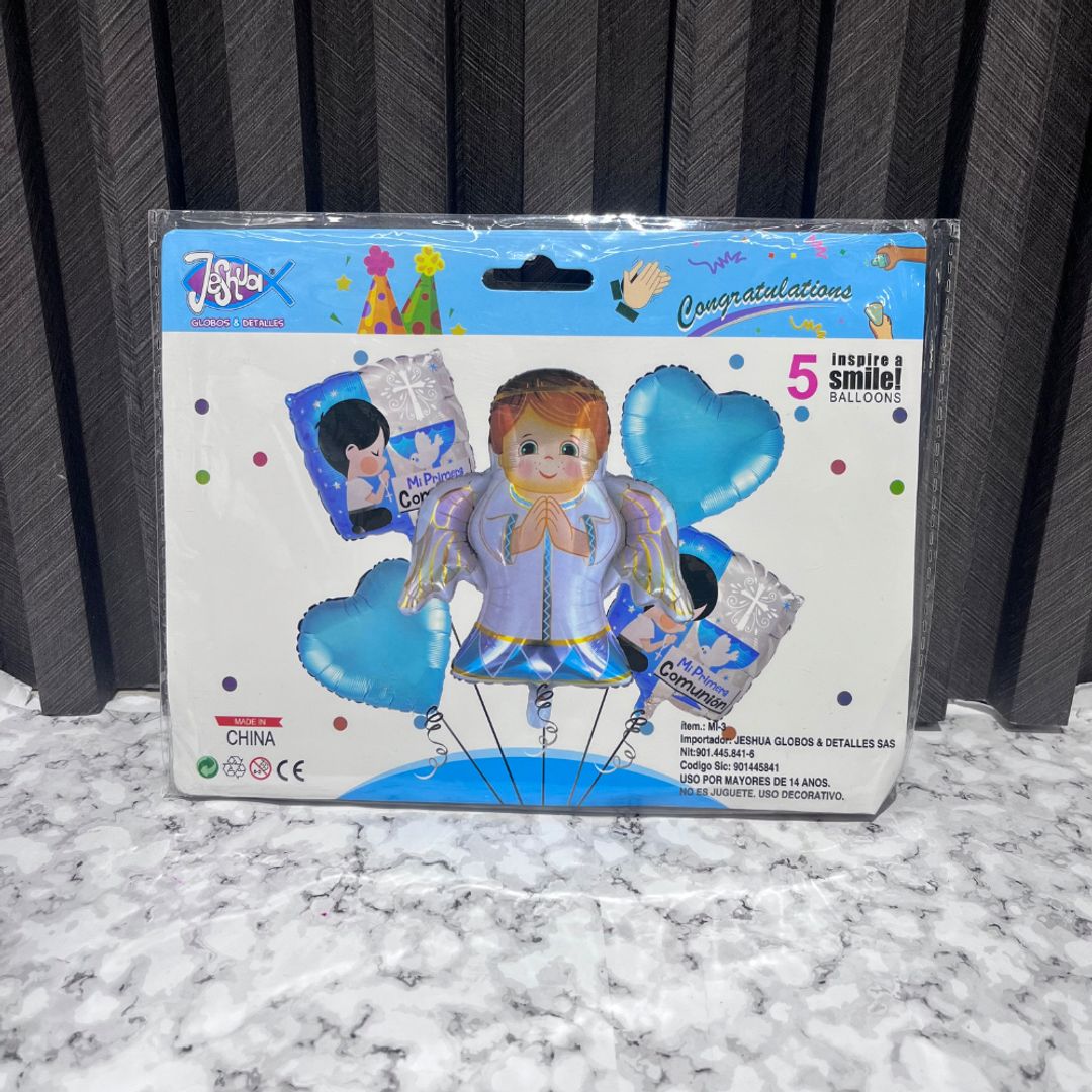 BOUQUET 5 PCS INFANTIL NIÑO