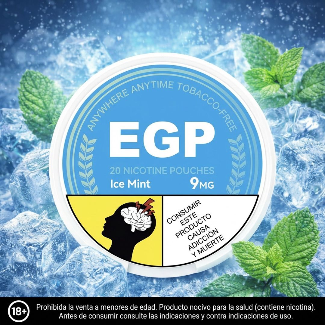 Egp Ice Mint 9mg - Parches de nicotina