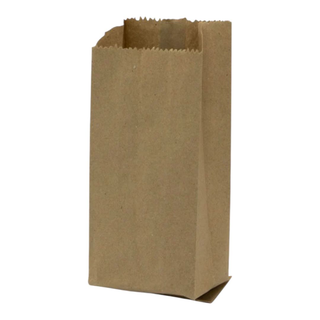 E. BOLSA PAPEL KRAFT DE 2 LIBRAS PAQ. X 100 UND 