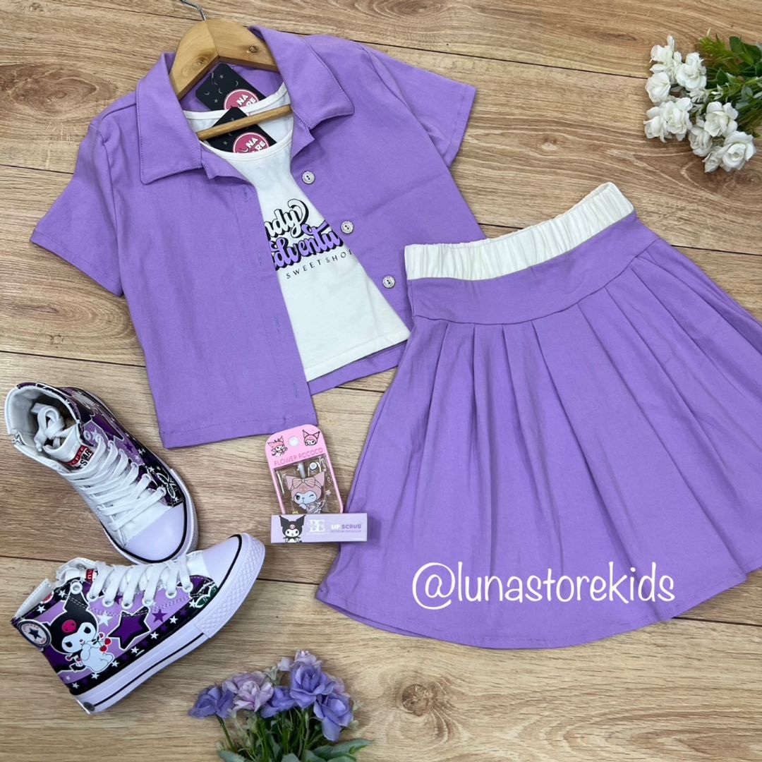 CONJUNTO TRIO DE FALDA