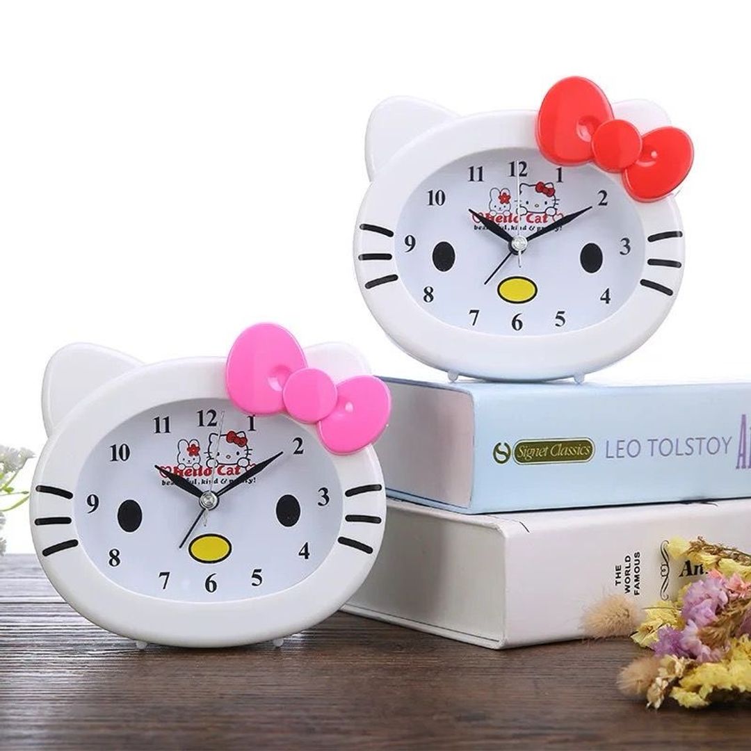 Reloj despertador hello kitty 