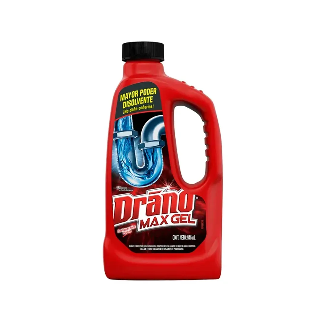 DESTAPADOR PARA CAÑERIAS DRANO MAX GEL X 946 ML