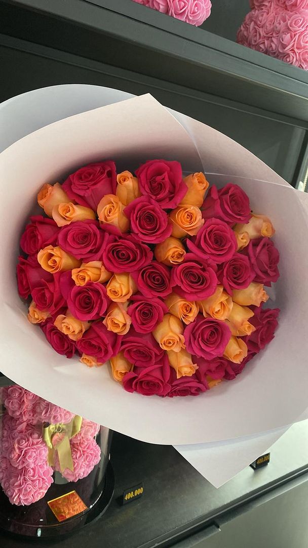 BOUQUET POR 50 ROSAS TRADICIONALES