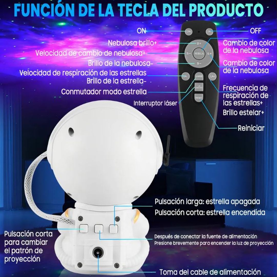 Lámpara constelación Astronauta pequeño