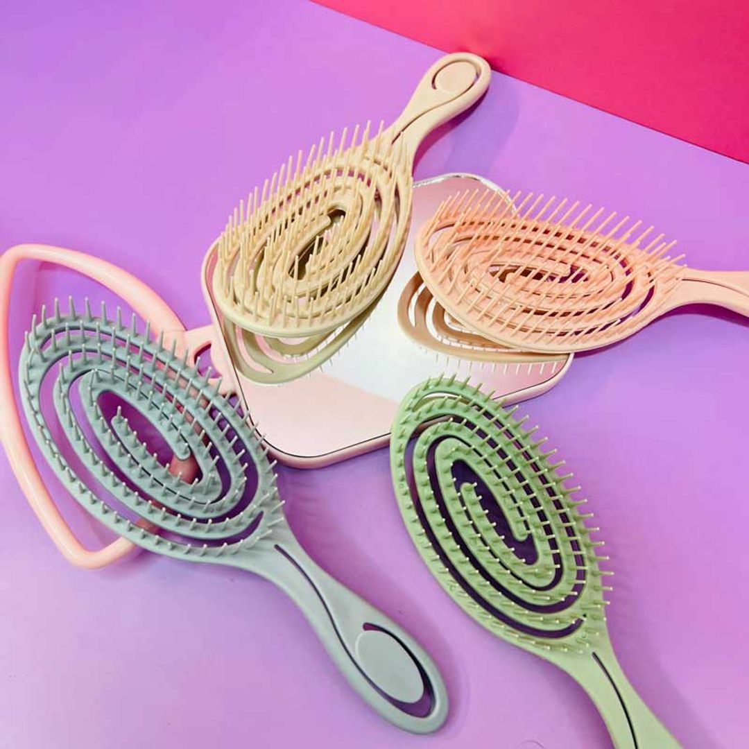 Cepillo anti frizz redondo