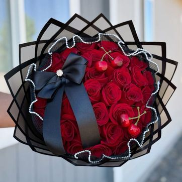 Imagen del producto 30 ROSAS CEREZA