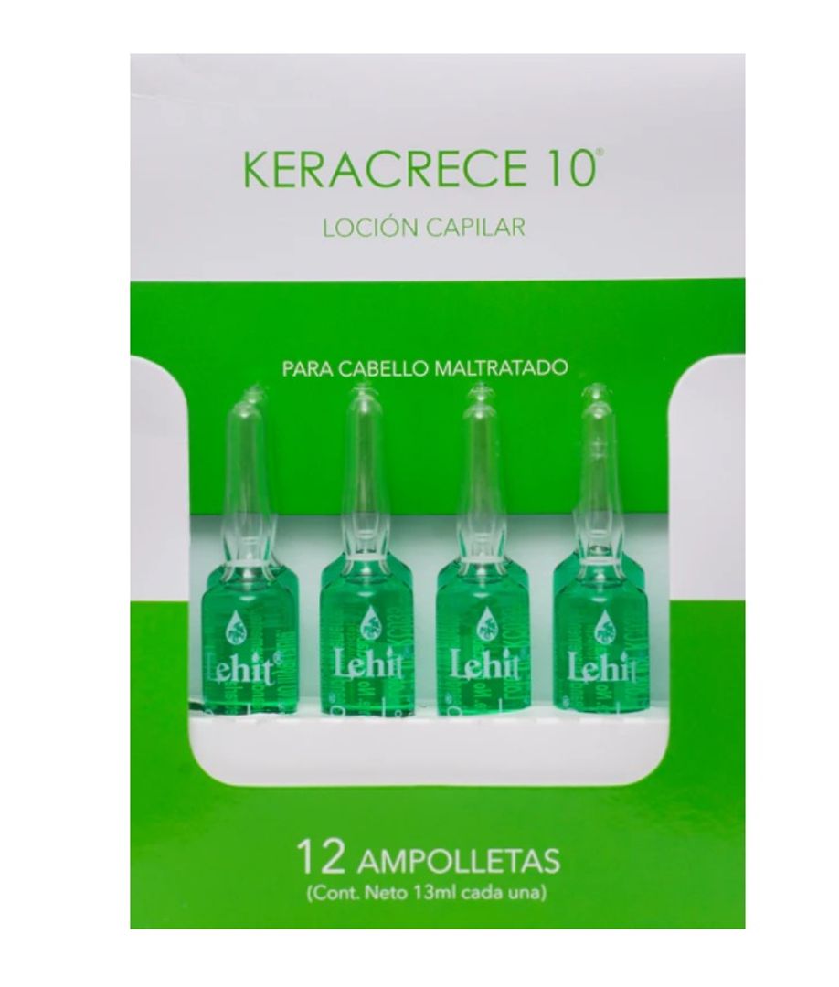 Keracrece 10 Tratamiento Capilar x 12 ampolletas