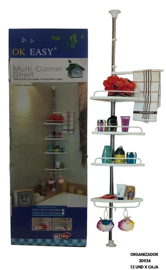 Organizador de baño