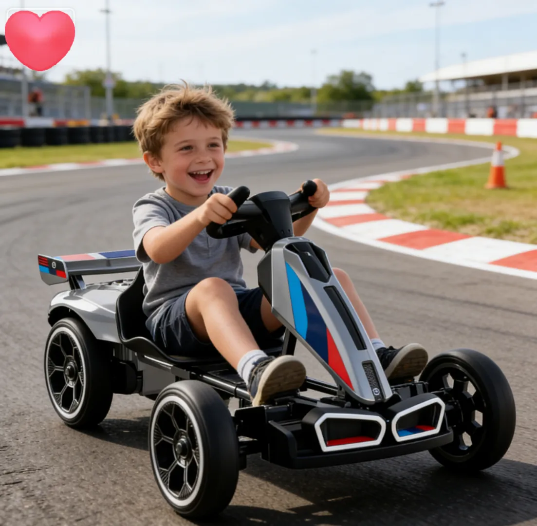 CARRO GO KART ELECTRICO CON CONTROL REMOTO DEPORTIVOS