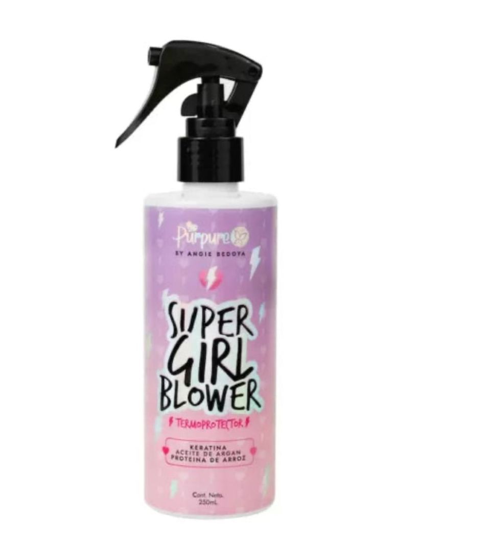 1017- TERMOPROTECTOR SÚPER GIRL BLOWER 250 ML PURPURE