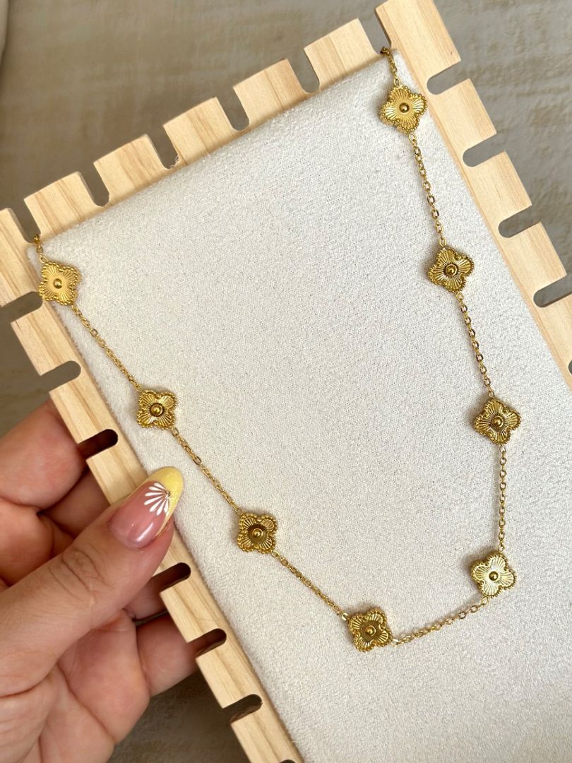 Cadena vancleef dorado 