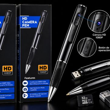 Imagen del producto Bolígrafo con cámara HD 1080P