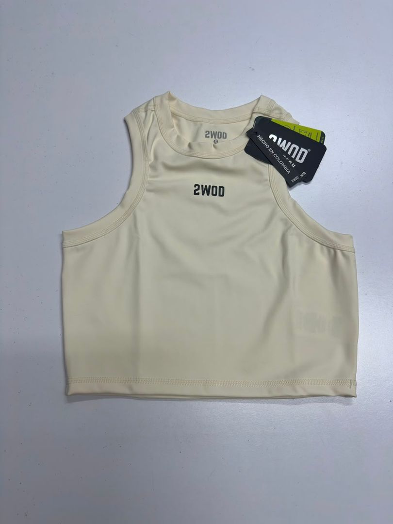 CROP TOP IVORY