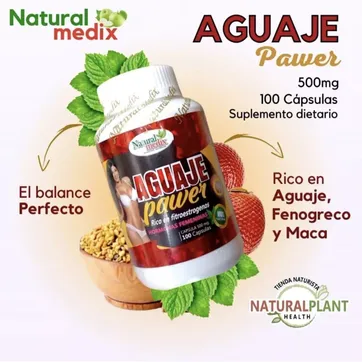 Aguaje Power rico en Fitroestrogeno s 100% Natural  - imagen 1