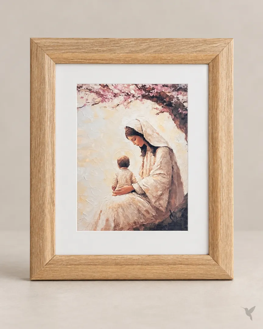 Cuadro Virgen Maria & Jesús Niño  