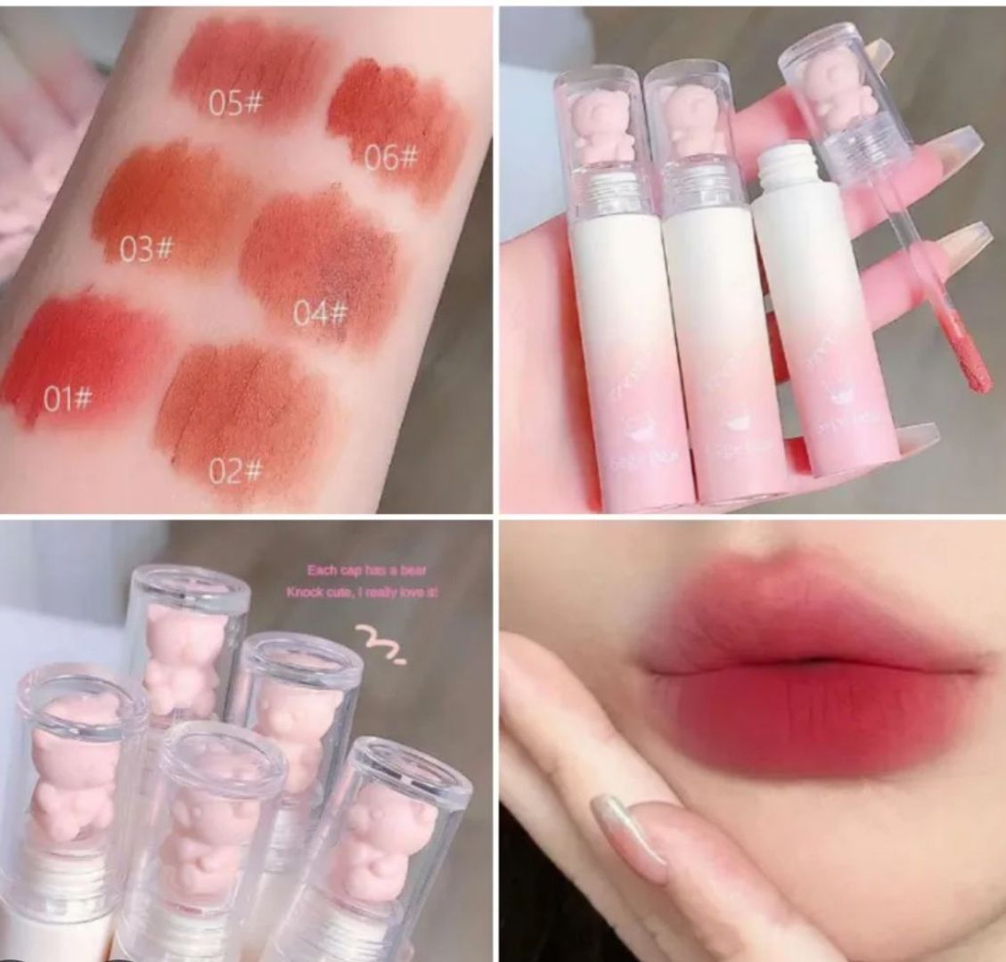 174C- LIP VELVET OSO TAPE ATERCIOPELADO GEGE BEAR