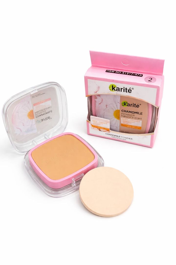POLVO COMPACTO KARITE CHAMOMILE 