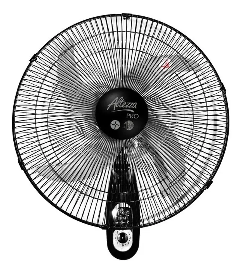 Ventilador Altezza Pared Negro pro 18''