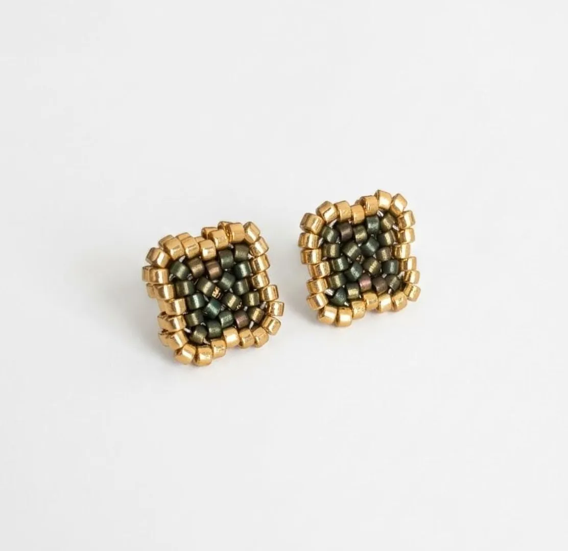 Topo Mini Estrella Doble Miyuki