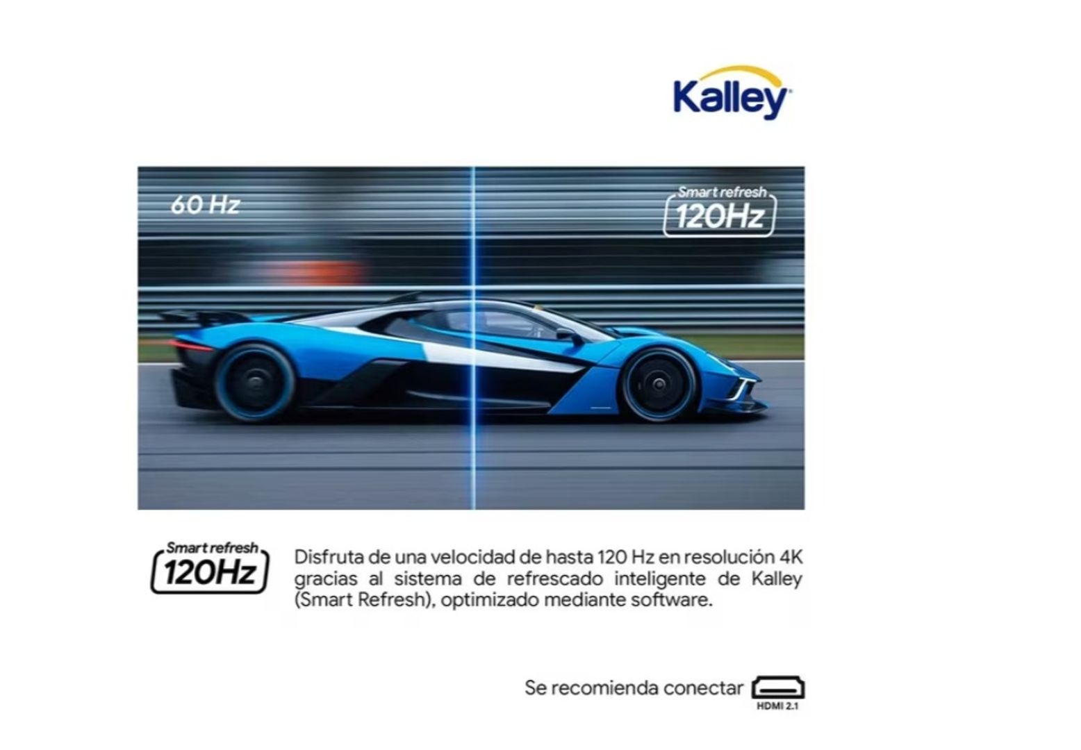 TELEVISOR KALLEY 50''  50GQ405A QLED 4K