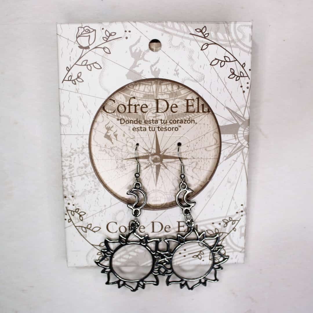 ARETES LUNA Y SOL