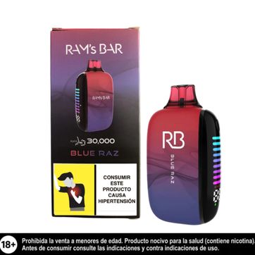 Imagen del producto Rams Bar Blue Raz 30.000 Puffs