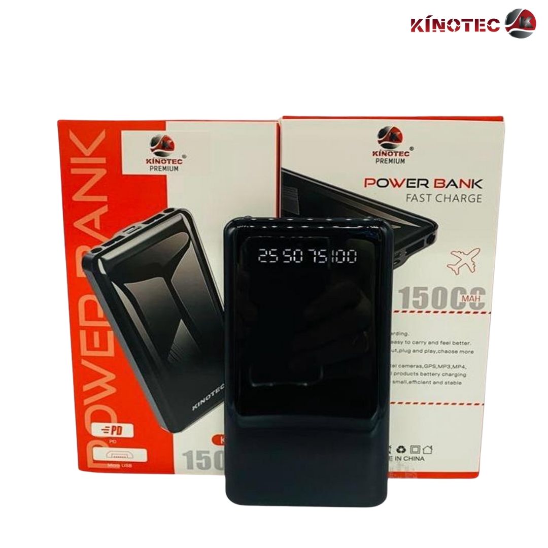 Power Bank Kinotec KN-17 – 15.000 mAh