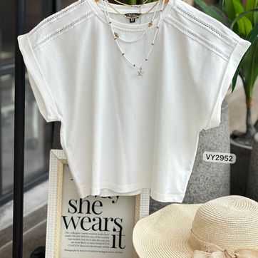 CAMISETA CORTA HILADILLAS VY2952 - imagen 1