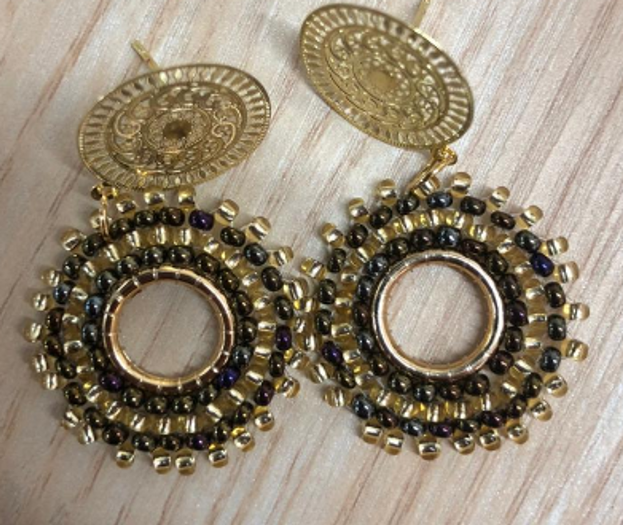 Areta Mini Plastimetal Tejido Mostacilla 
