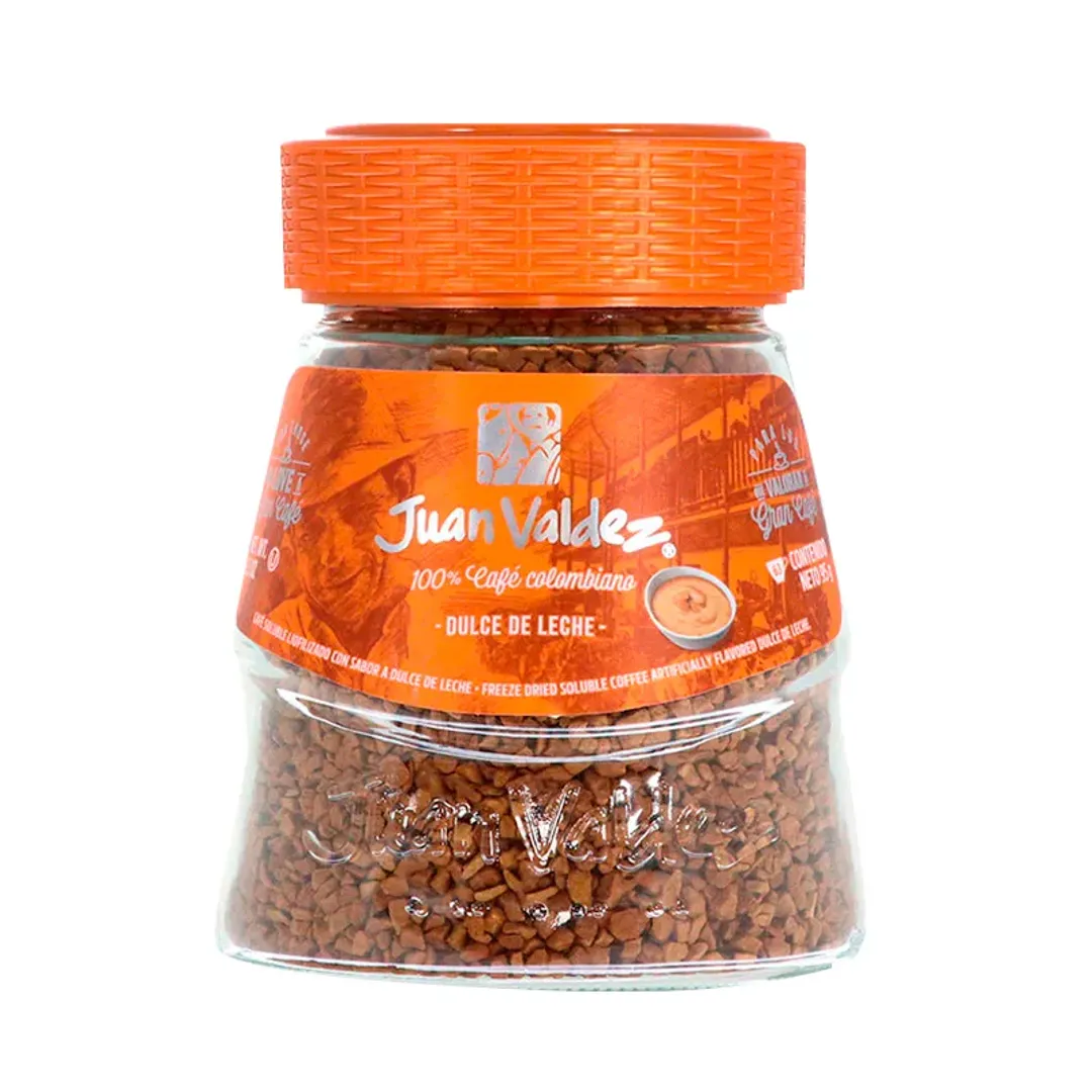 CAFE JUAN VALDEZ LIOFILIZADO DULCE LECHE*95G