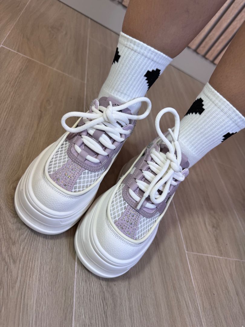 TENIS PURPLE PLATAFORMA