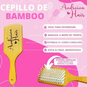 Cepillo de bamboo “Andreina Hair” - imagen 1