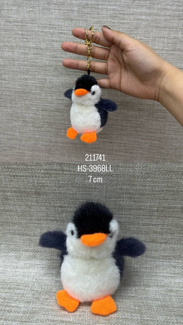 LLAVERO FINO DE PINGUINO 7 CM