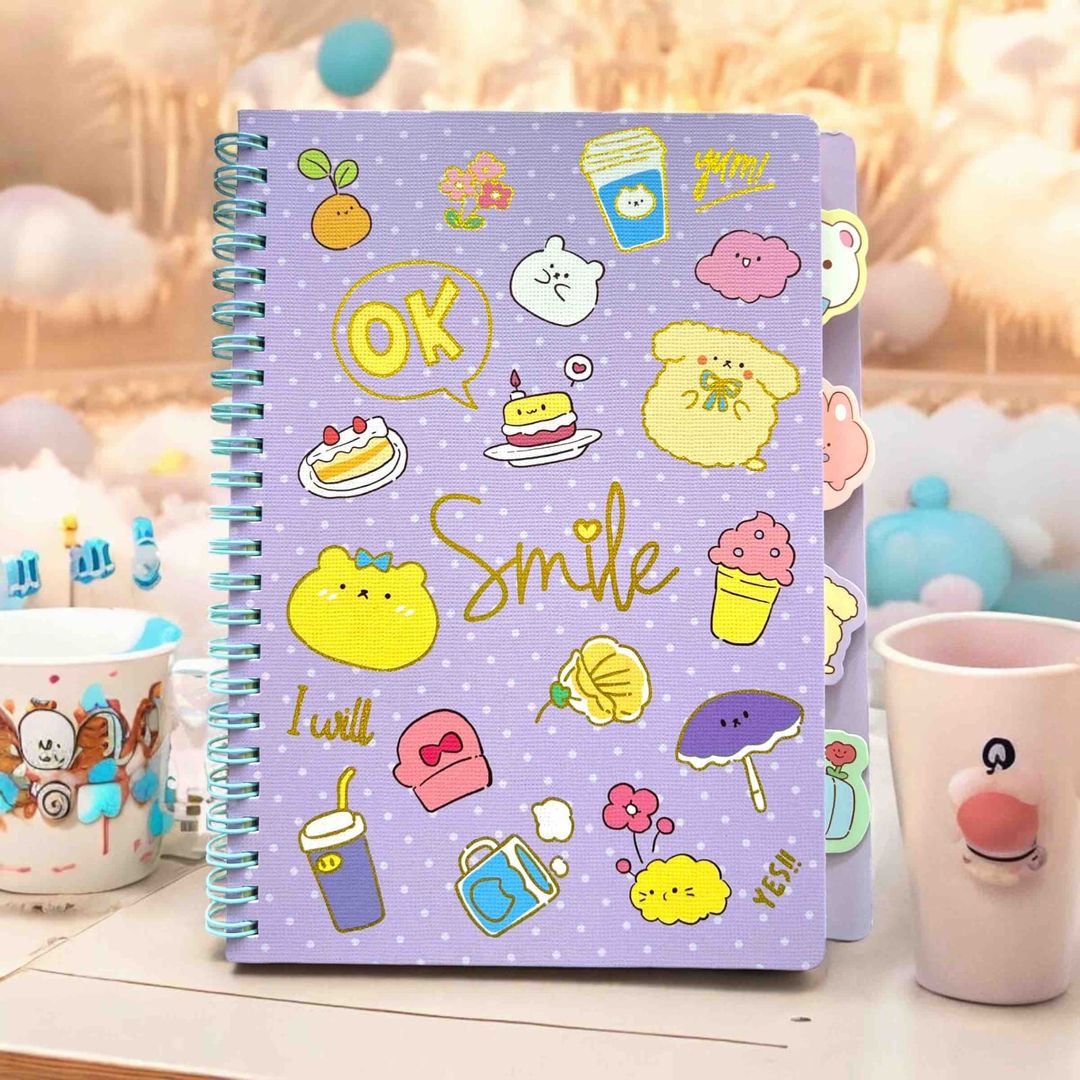 CUADERNO ARGOLLADO KAWAI