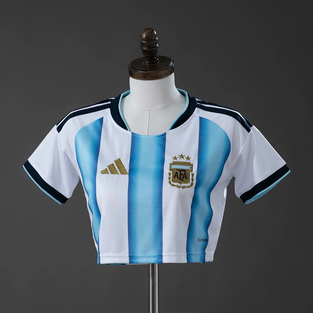 Argentina 2026 Manga Corta Mujer Fan