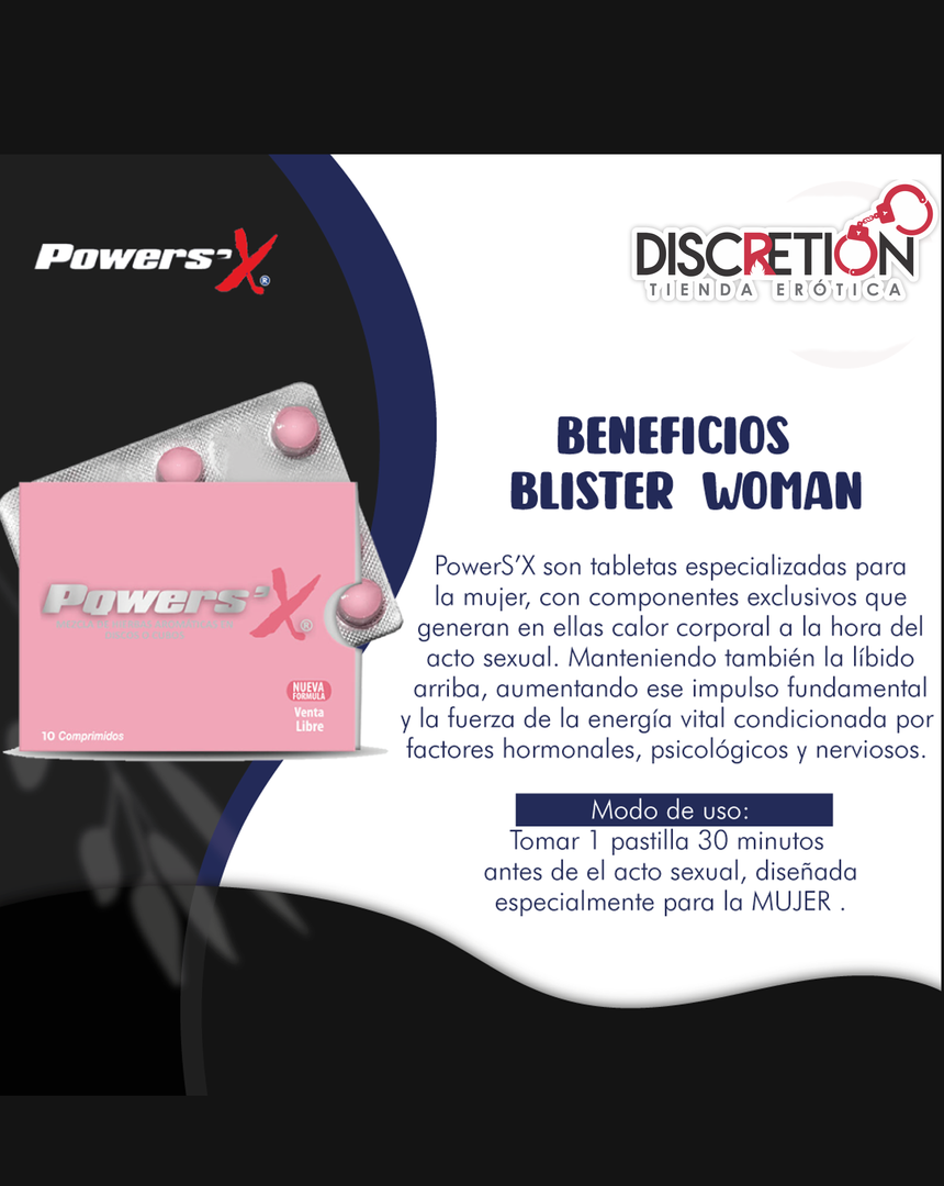 POTENCIADOR POWER´X FEMENINO