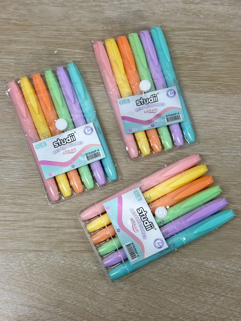 585 RESALTADORES PASTELES 