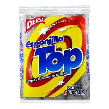 Imagen del producto D. ESPONJILLON TOP X 6 UND 