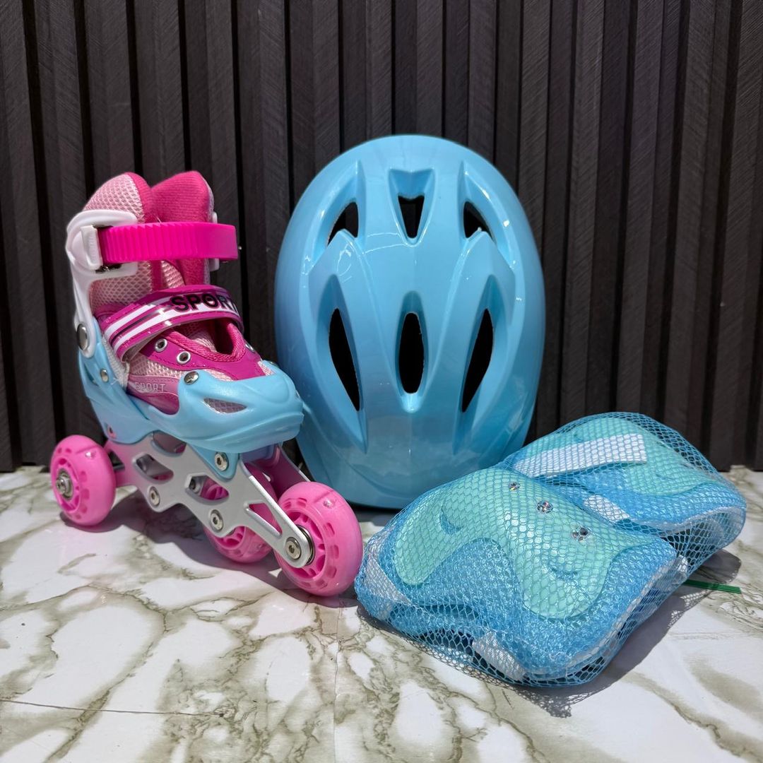PATINES RECREATIVO SEMI PARA INICIACIÓN ( INCLUYE KIT DE PROTECCIÓN )