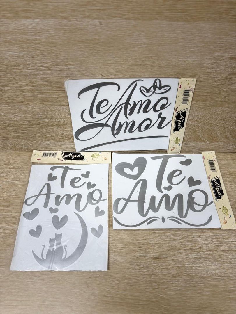 000 STICKER GRANDE "TE AMO"