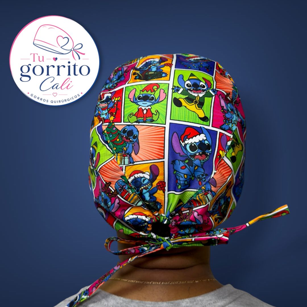 Stitch mosaico navidad hombre 