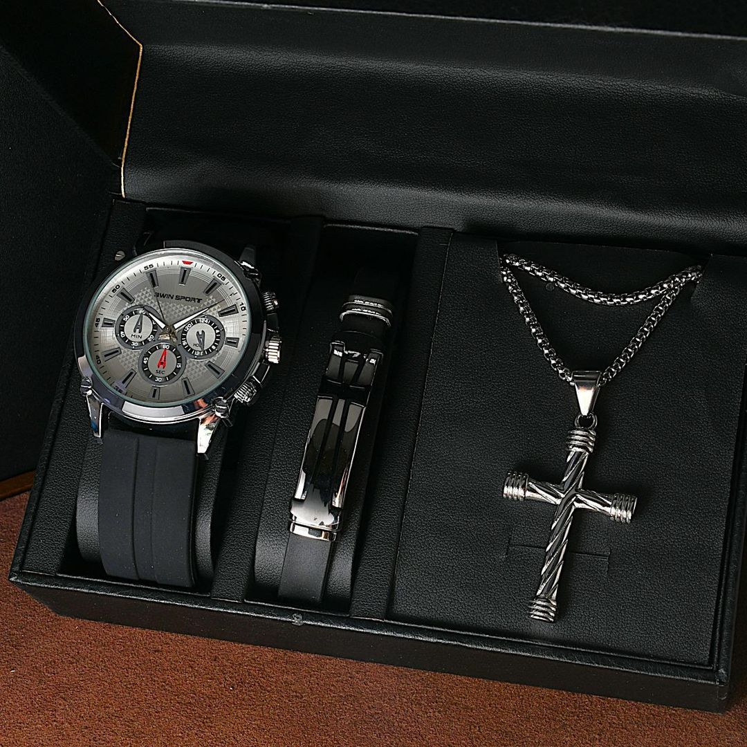 COMBO RELOJ CABALLERO