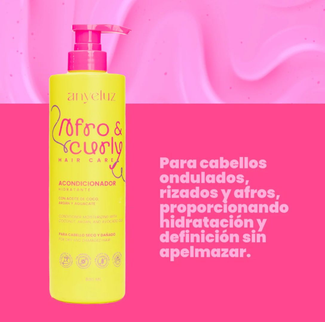 Acondicionador afro & curly 