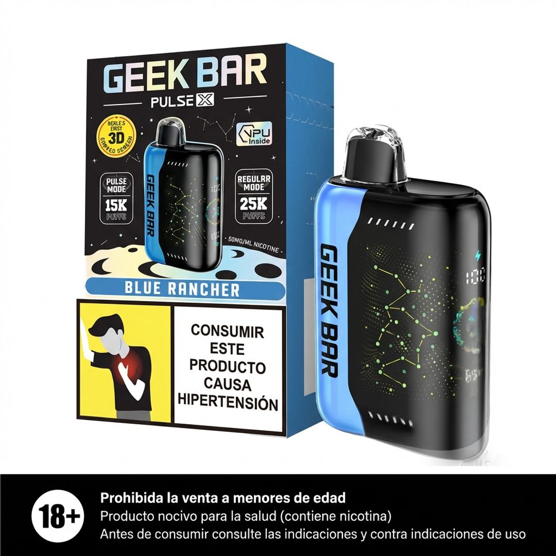 Geek Bar Pulse X Blue Rancher 25.000 Puffs