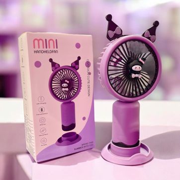 VENTILADOR PORTÁTIL KUROMI - imagen 1