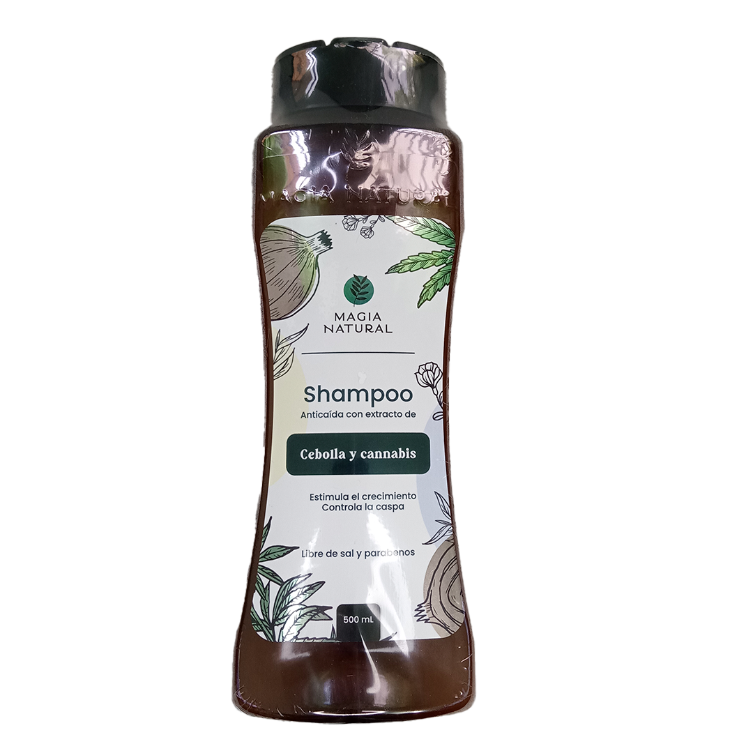 SHAMPOO CEBOLLA Y CANNABIS 500ml